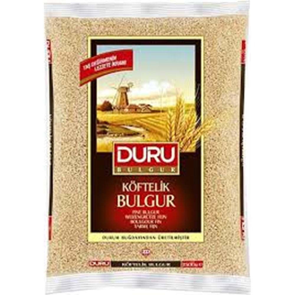 DURU KÖFTELİK BULGUR 2,5 KG