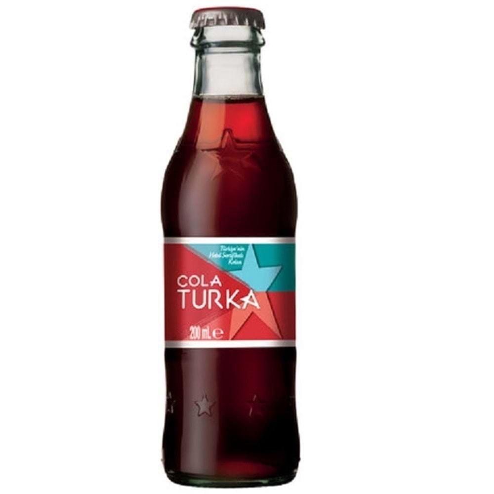 COLA TURKA CAM ŞİŞE 200 ML