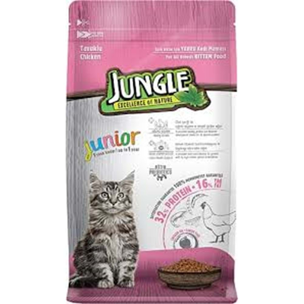 JUNGLE YAVRU KEDİ MAMASI 1.5 KG