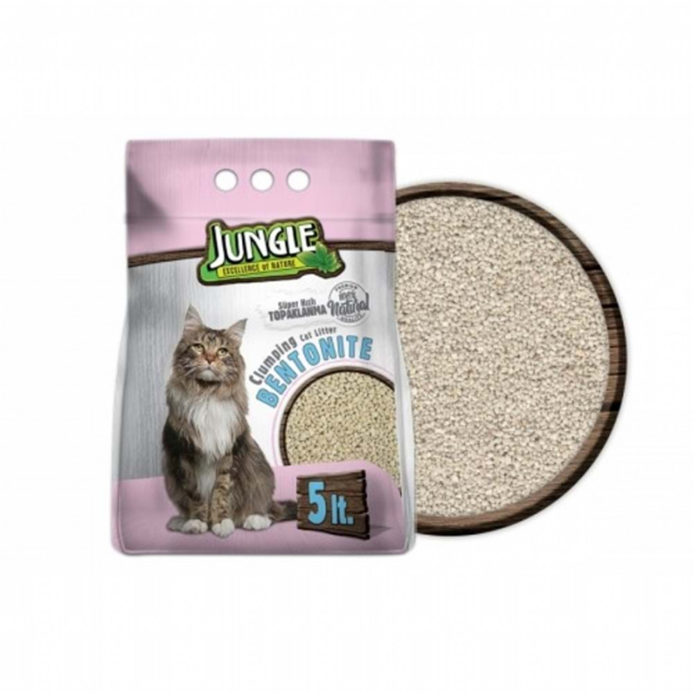 JUNGLE BENTONİT KUM NATURAL 5.LT