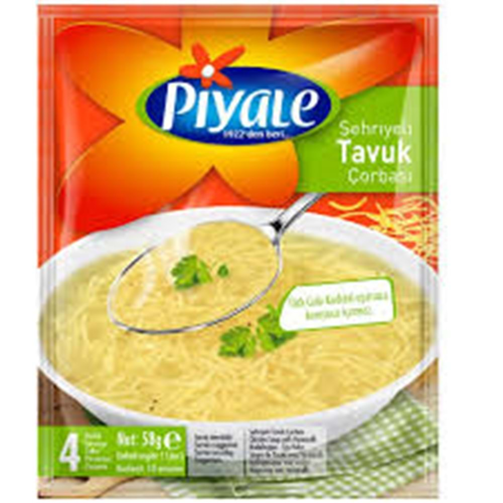 PİYALE ŞEHRİYELİ TAVUK ÇORBASI 70 G