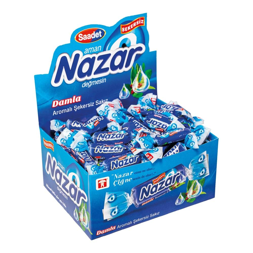 NAZAR DAMLA AROMALI SAKIZ 100'LÜ