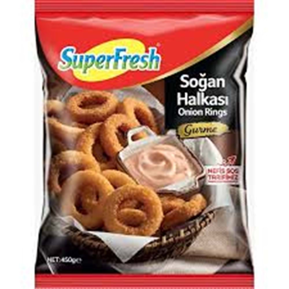 SÜPERFRESH GURME SOĞAN HALKASI KROKET 450.GR