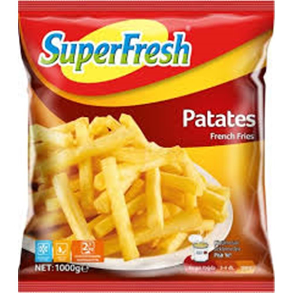 SÜPERFRESH PATATES 1 KG.