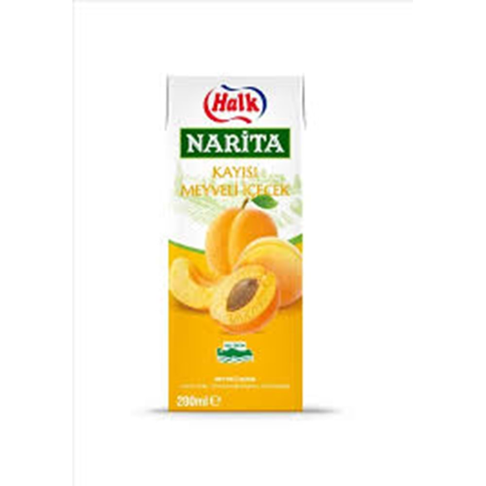 HALK NARİTA KAYISI MEYVELİ İÇECEK 200 ML