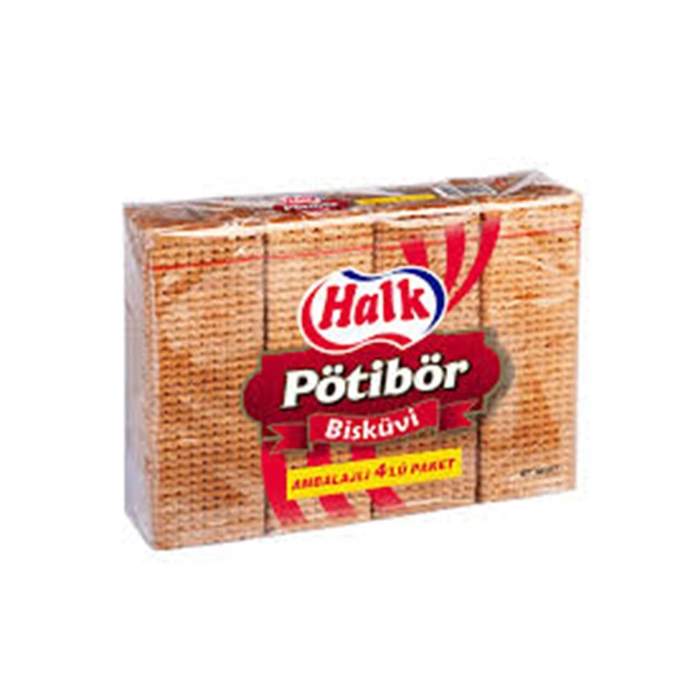 HALK PÖTİBÖR BİSKÜVİ 4*200 G