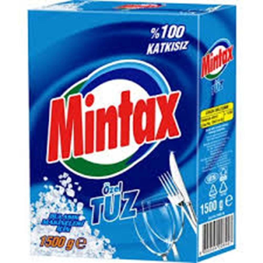 MİNTAX BULAŞIK MAKİNESİ TUZU 1,5 KG