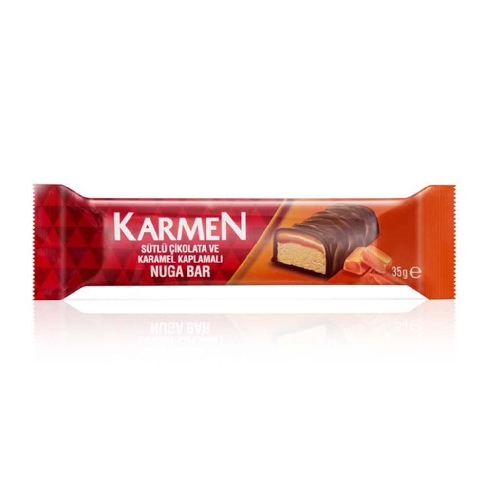 KARMEN NUGA BAR ÇİKOLATA 35 G