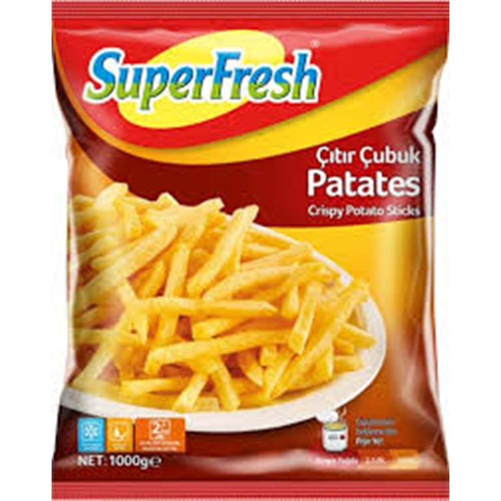 SUPERFRESH CITIR PATATES 1000GR