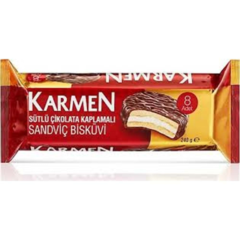 KARMEN SANDVİÇ BİSKÜVİ 8 Lİ 240 G