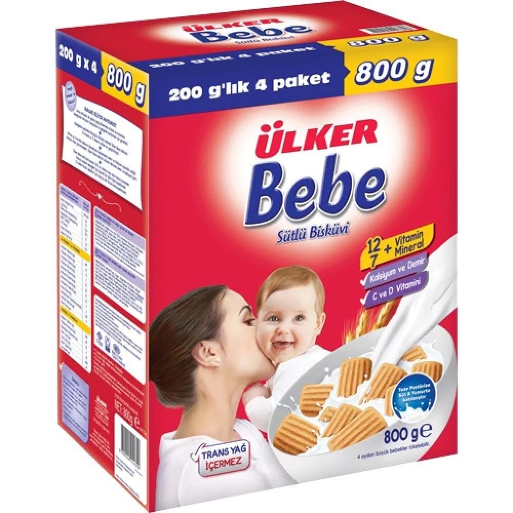 ÜLKER BEBE SÜTLÜ BİSKÜVİ