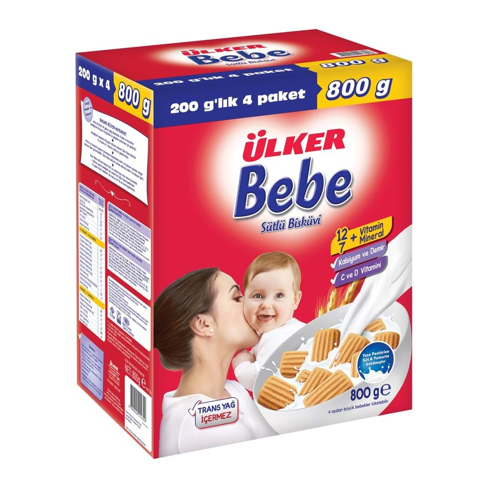 ÜLKER BEBE SÜTLÜ BİSKÜVİ