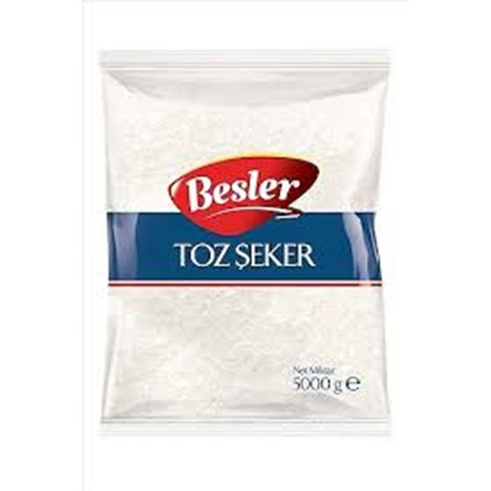 BESLER TOZ ŞEKER 5 KG