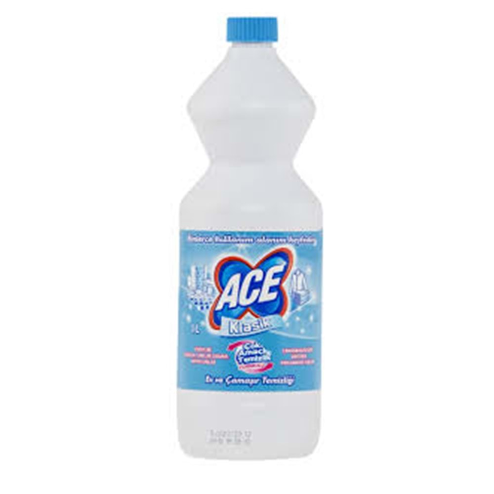 ACE EL VE MATİK ÇAMAŞIR SUYU ULTRA 1 L