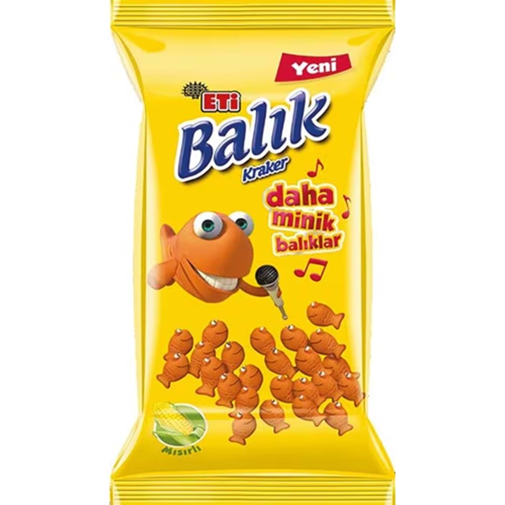 ETİ BALIK KRAKER MISIRLI 70 GR