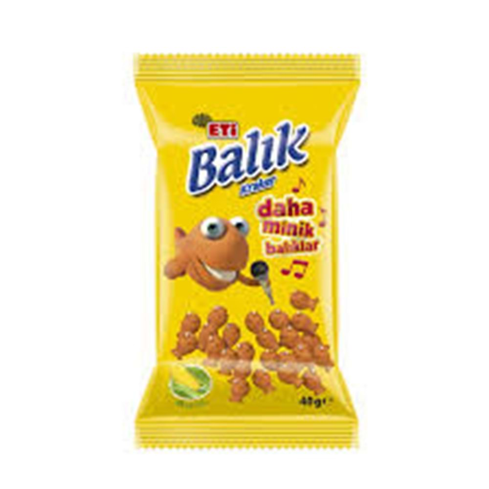 ETİ BALIK MİNİ MISIRLI KRAKER 40 G