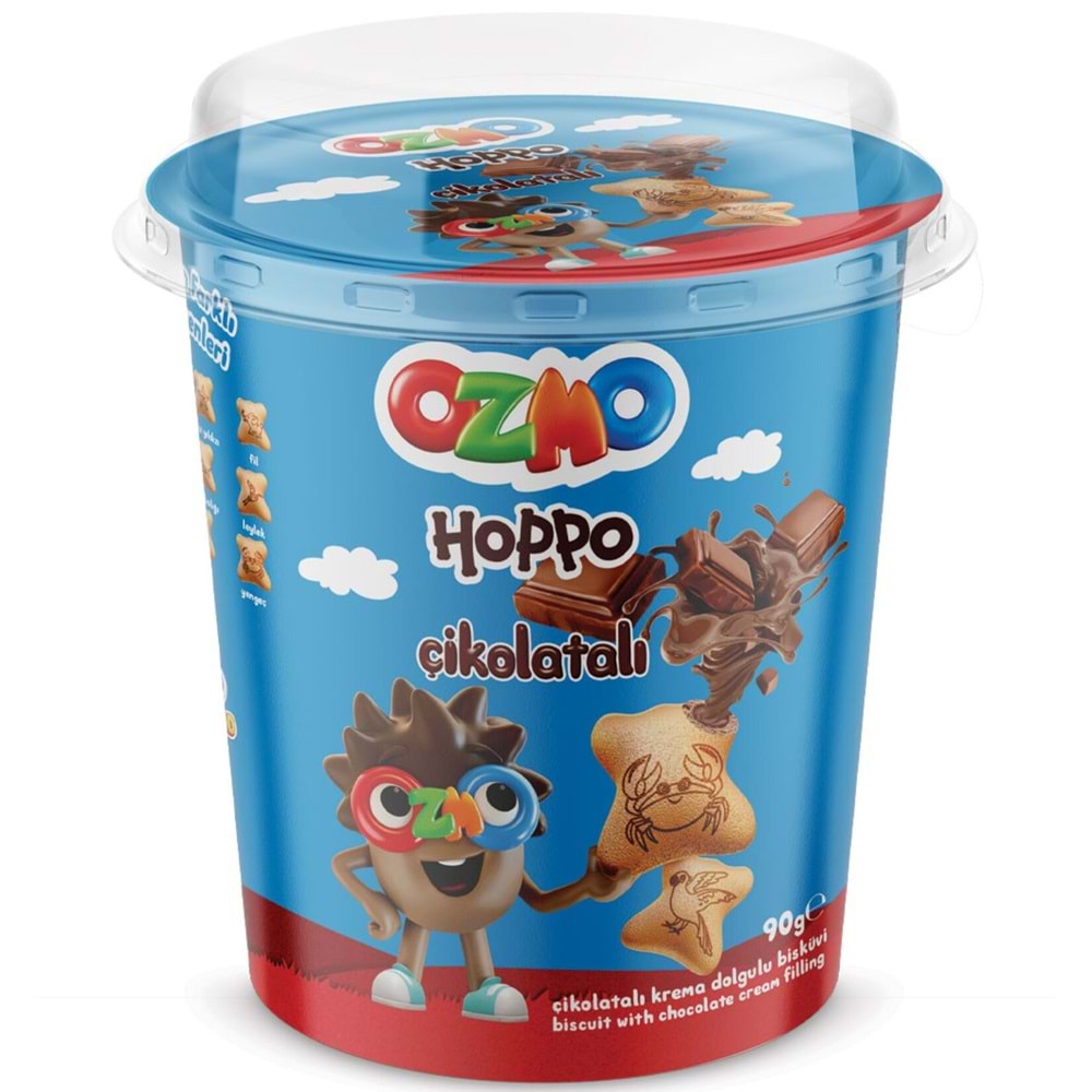 ŞÖLEN OZMO HOPPO ÇİKOLATALI BİSKÜVİ 90 G