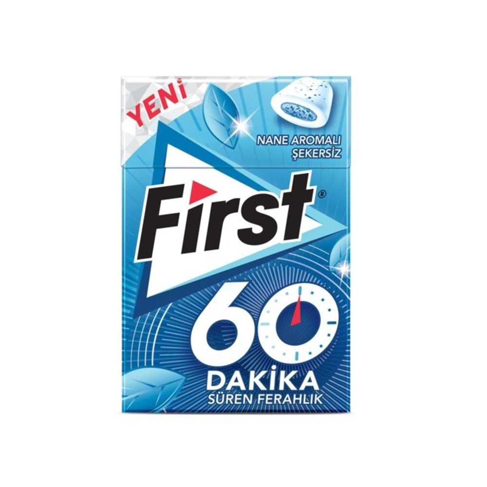 FİRST 60 DAKİKA NANE AROMALI SAKIZ ADET