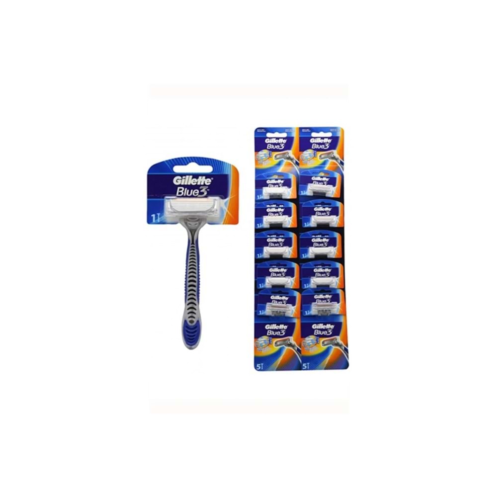 GİLLETTE BLUE3 KARTELA ADET