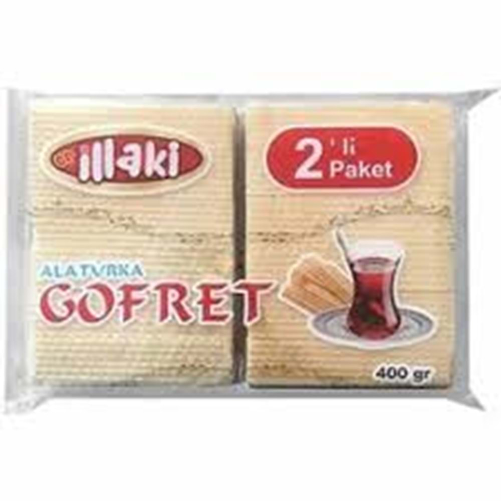 AKAR İLLAKİ İLLAKİ SADE GOFRET 450GR