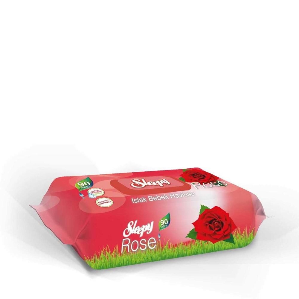 SLEEPY GÜL KOKULU ISLAK MENDİL 90.LI