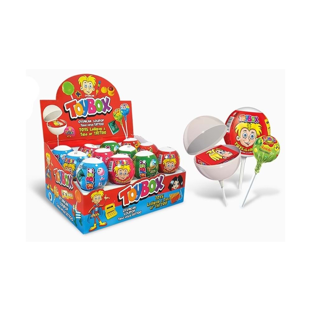 TOYBOX OYUNCAKLI LOLİPOP 10 G