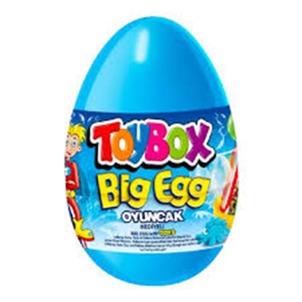 TOYBOX BIG EGG 12X2.5GR 2,5GR