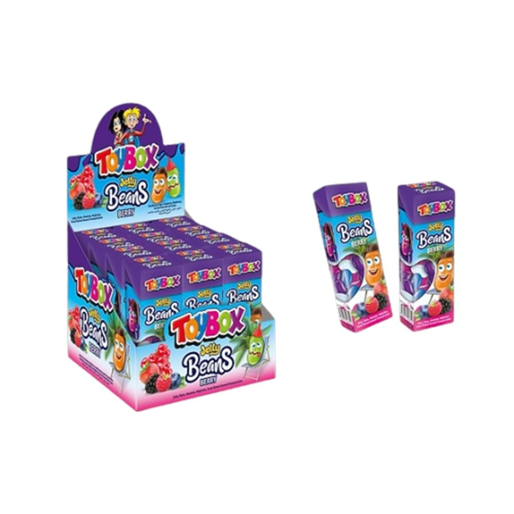 TOYBOX JELLY BEANS BERY 25 GR