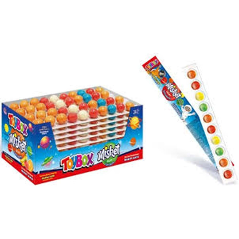 TOYBOX TUTTİ FRUTTİ MİSKET SAKIZ 24*23 G