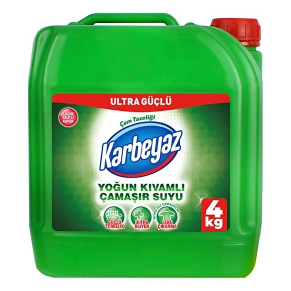 KARBEYAZ ULTRA ÇAMAŞIR SUYU 4 KG