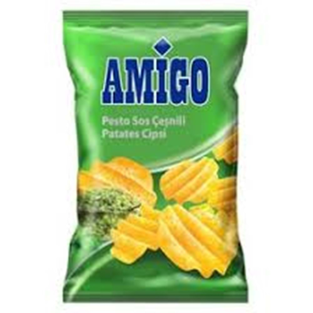 AMİGO PESTO SOS PATATES CİPSİ 200 GR