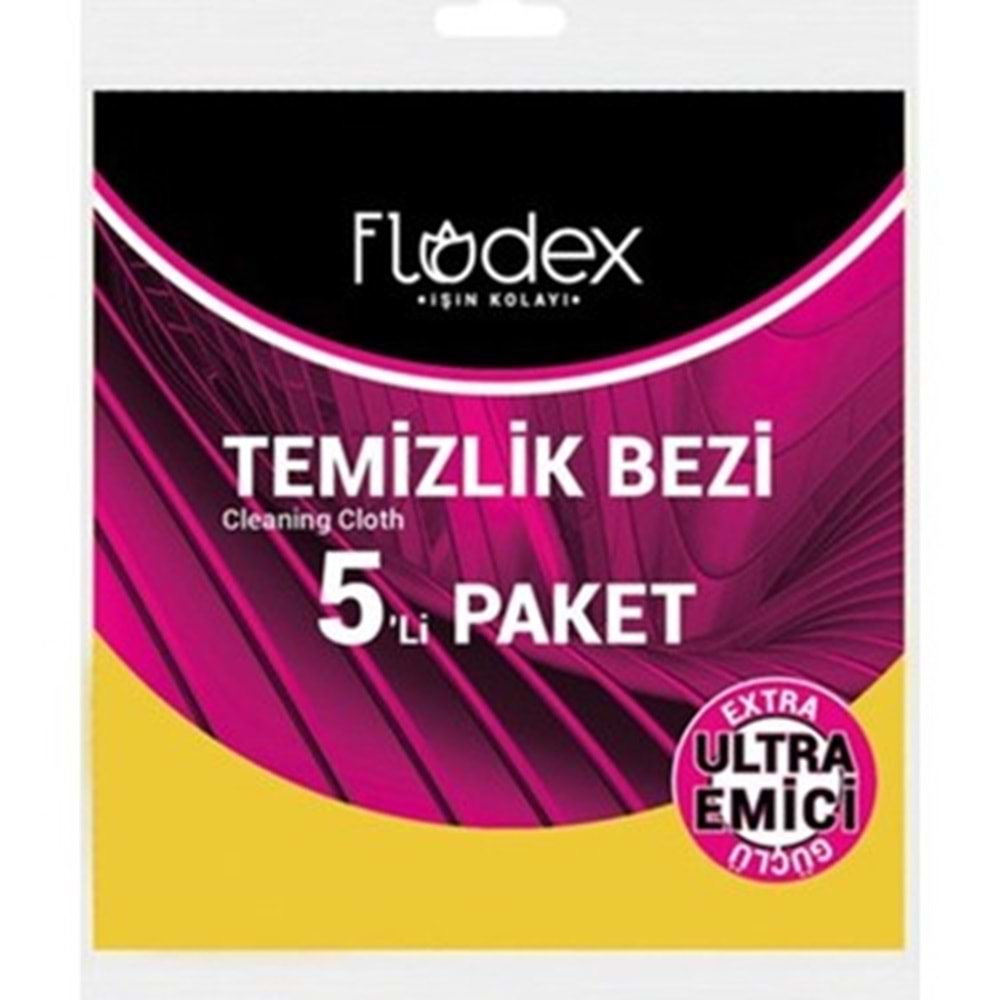 FLODEX TEMİZLİK BEZİ 5 Lİ