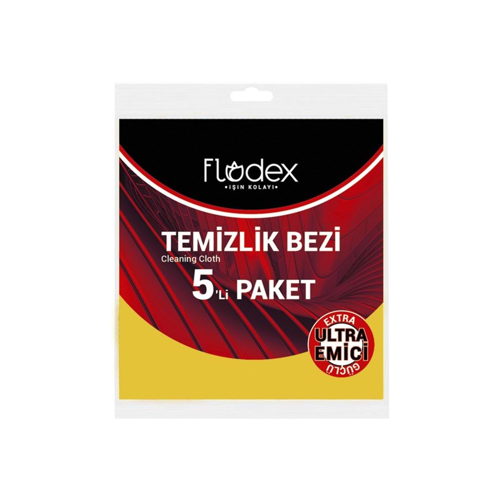 FLODEX TEMİZLİK BEZİ 5 Lİ