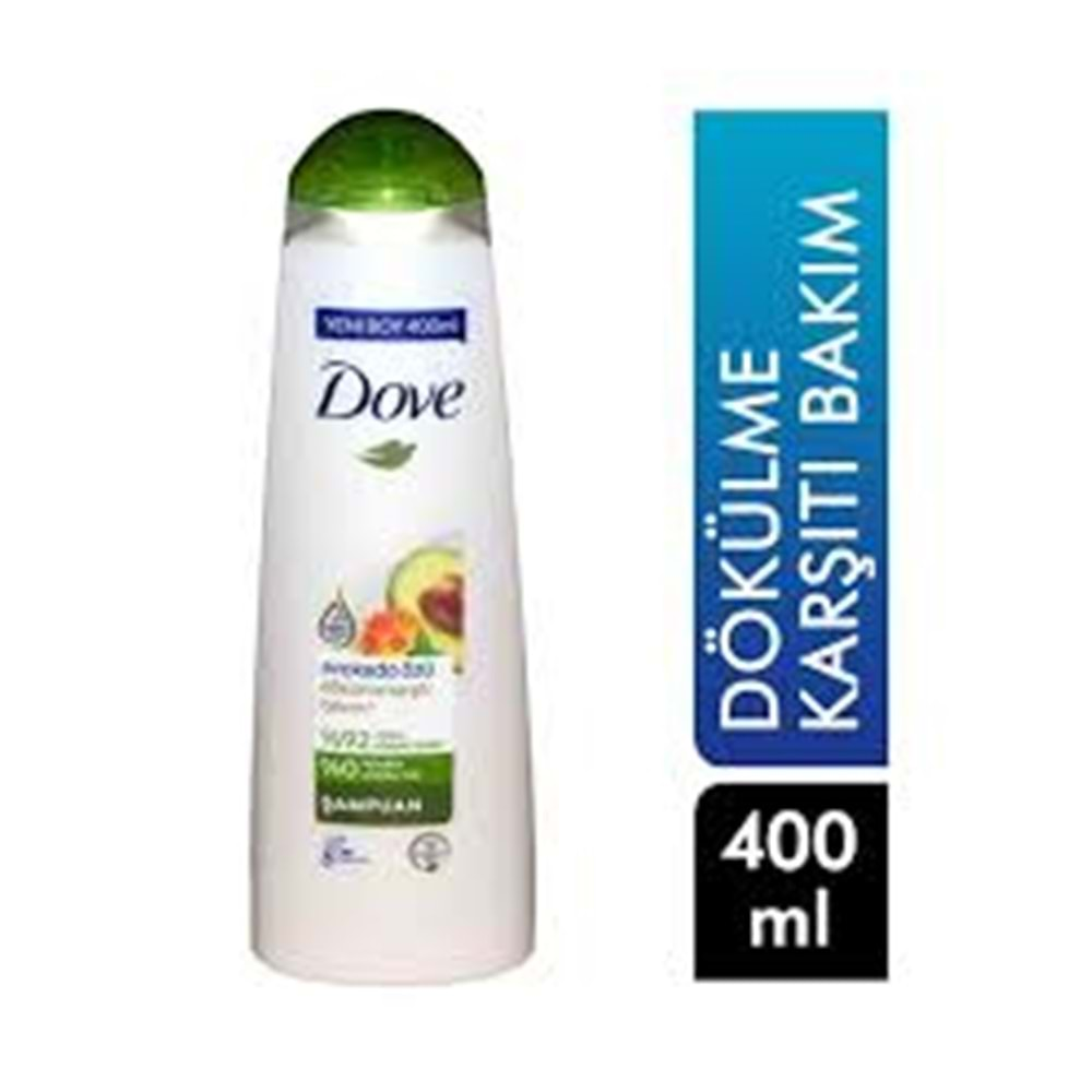 DOVE ŞAMPUAN AVAKADO ÖZLÜ 400 ML