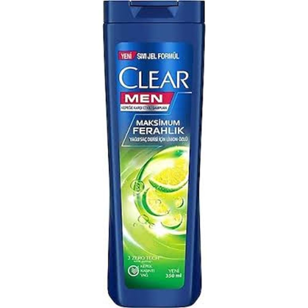 CLEAR MEN ŞAMPUAN MAKS FERAHLIK 350 ML