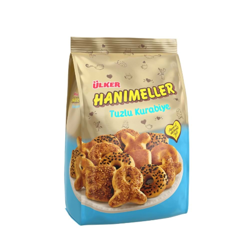 ÜLKER HANIMELLER TUZLU KURABİYE 150 G