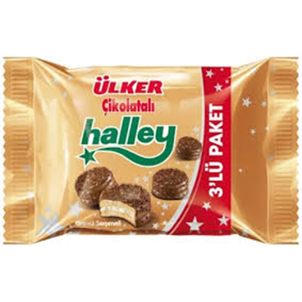 ÜLKER HALLEY 3'LÜ 3*66 G