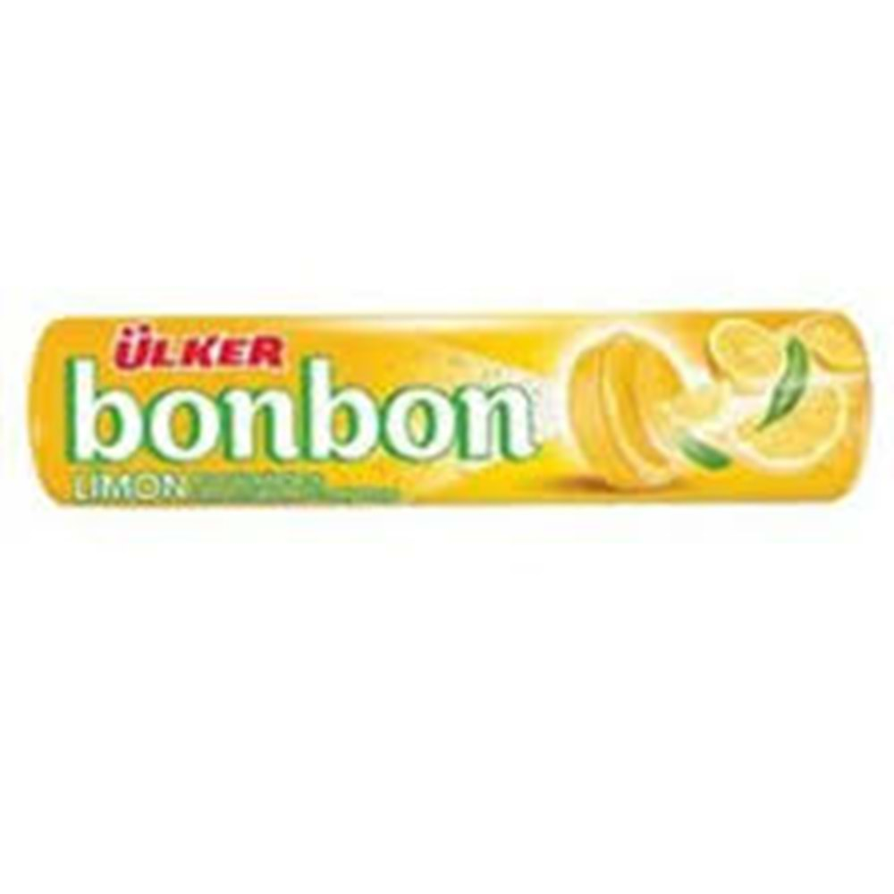 ÜLKER BONBON LİMON AROMALI ŞEKER 36 G