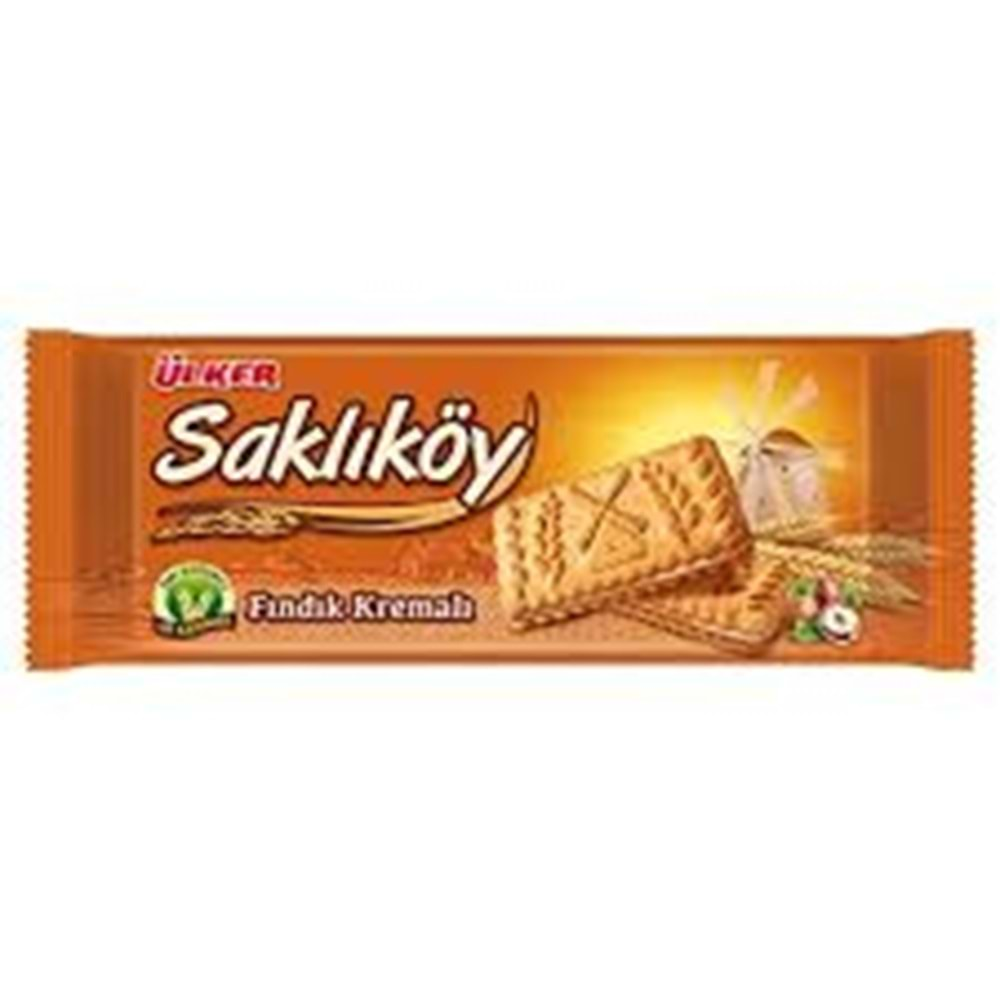 ÜLKER SAKLIKÖY FINDIK KREMALI BİSK 100 G