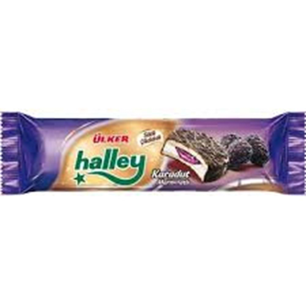 ÜLKER HALLEY KARADUT MARMELATLI 74 G