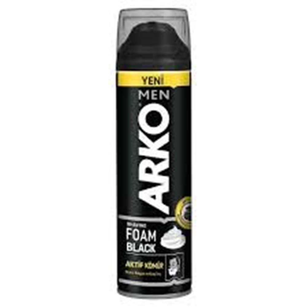 ARKO TRAŞ KÖPÜĞÜ BLACK 200.ML