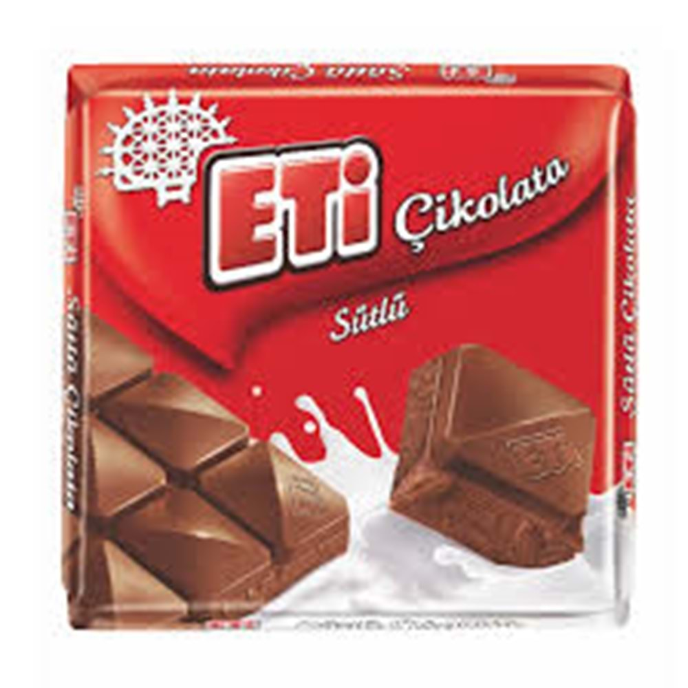 ETİ SÜTLÜ KARE ÇİKOLATA 65 G