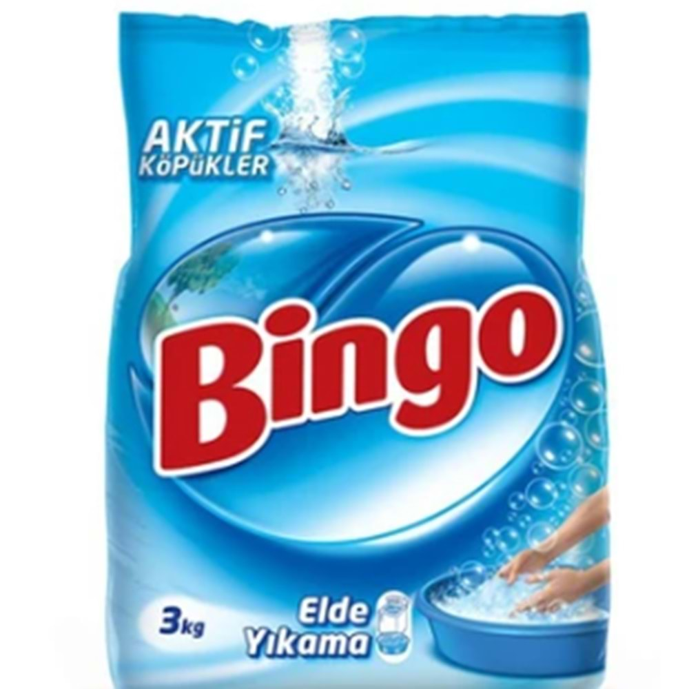 BİNGO SÜPER AKT.KÖP.ELDE YIK. 3KG