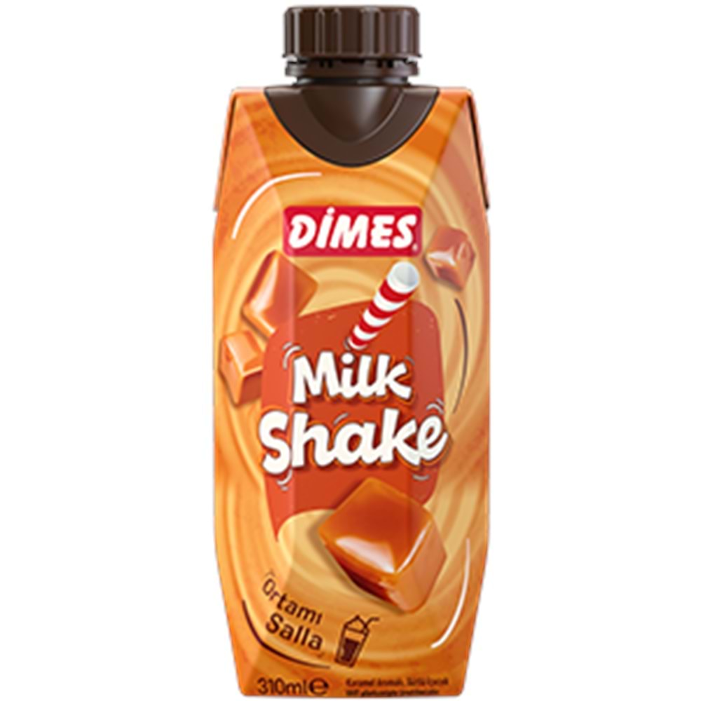 DİMES MİLKSHAKE KARAMELLİ 330.ML