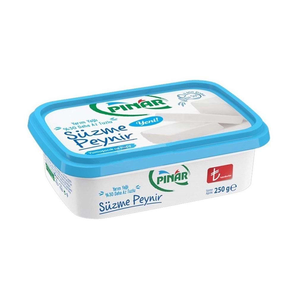 PINAR SÜZME PEYNİR YARIM YAĞLI 250GR.