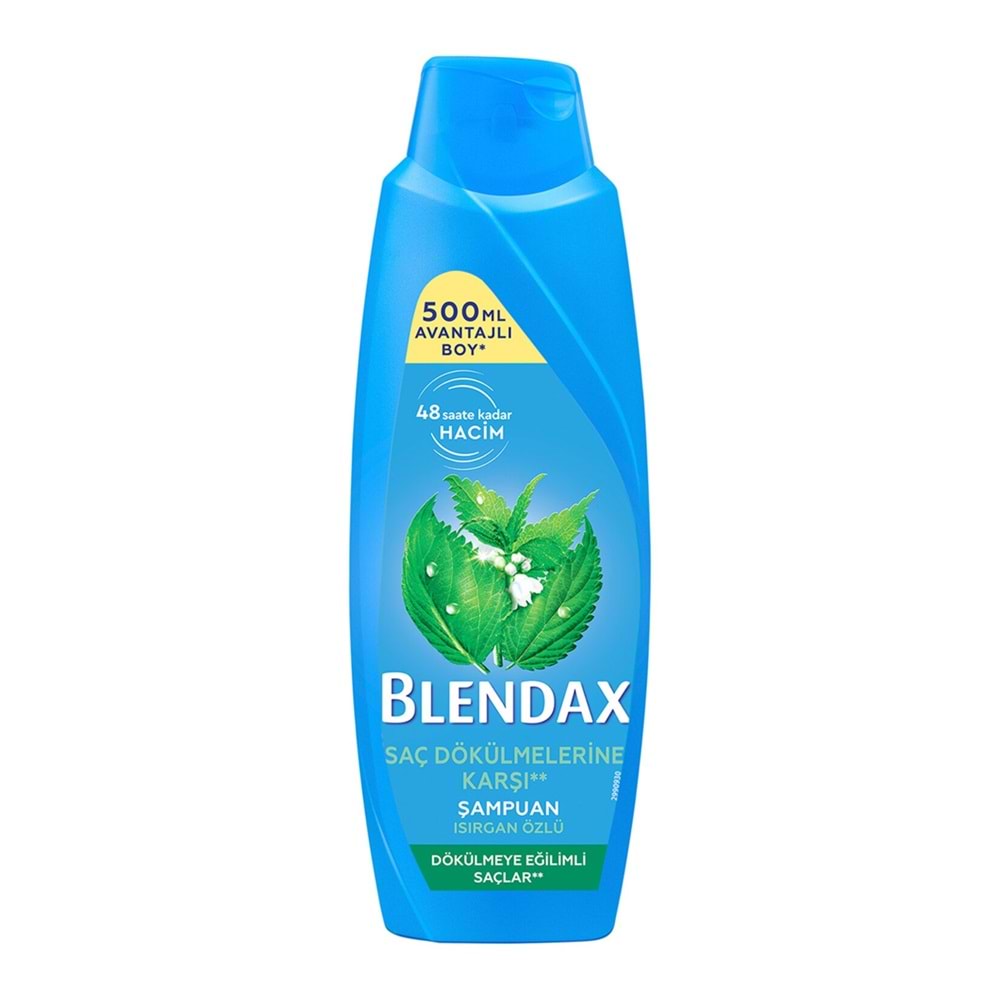 BLENDAX ISIRGAN ÖZLÜ ŞAMPUAN 500 ML