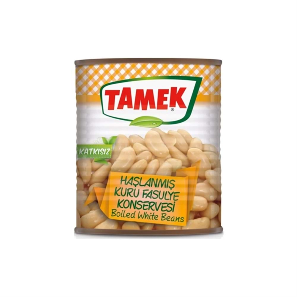 TAMEK HAŞLANMIŞ FASULYE 800 GR