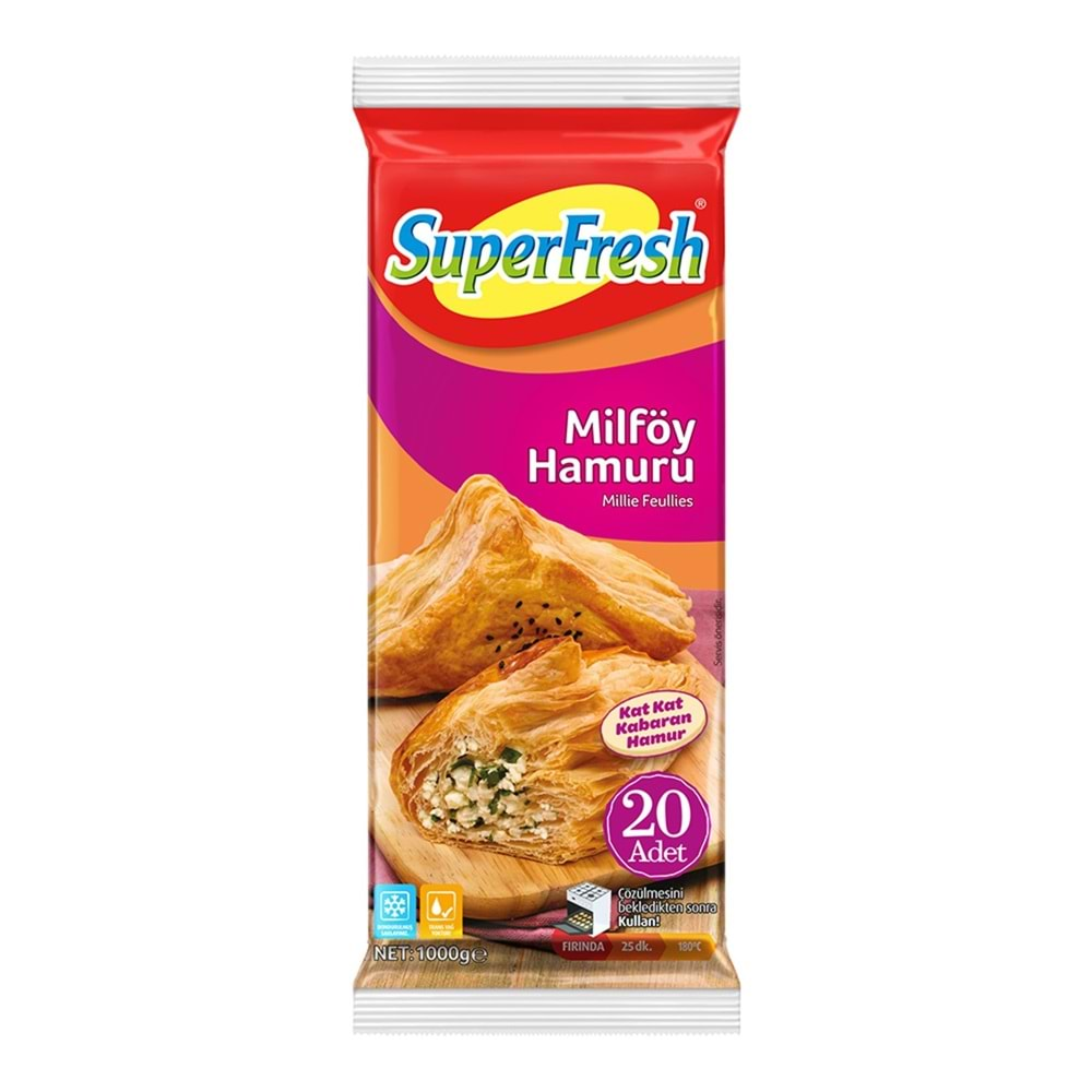 SÜPERFRESH MİLFÖY 1000.GR