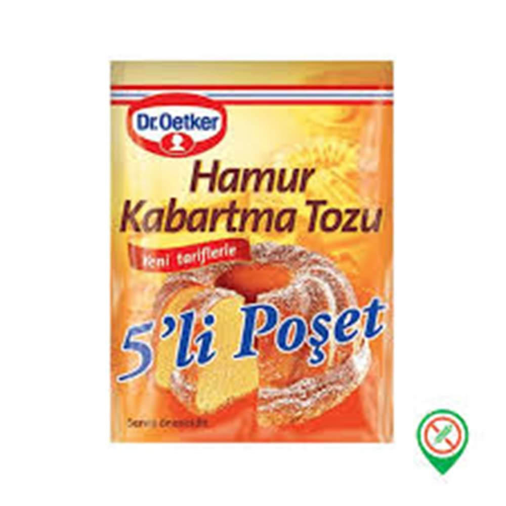 DR.OETKER HAMUR KABARTMA TOZU 5*10 G