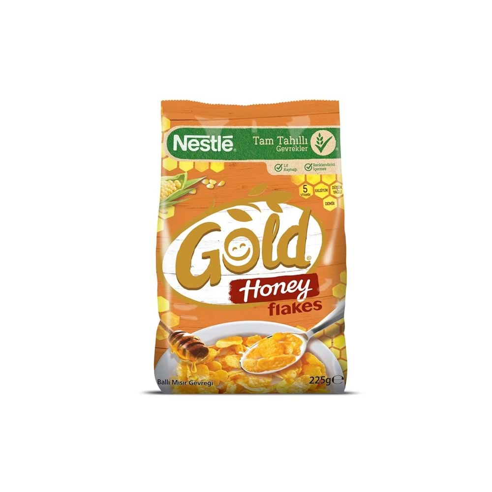 NESTLE GOLD HONEY FLAKES 225GR